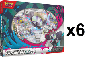Pokemon Grafaiai ex Box [x6] Case