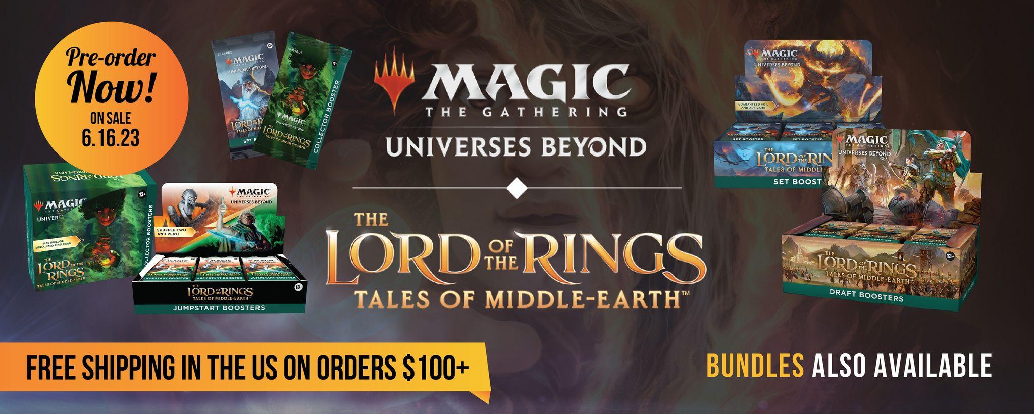Lord of the Rings: Tales of Middle-Earth Sealed – Flipside Gaming