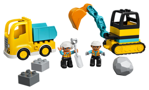 LEGO® DUPLO® Town Truck & Tracked Excavator 10931