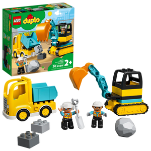 LEGO® DUPLO® Town Truck & Tracked Excavator 10931