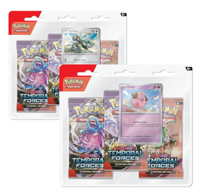 Pokemon Temporal Forces -Set of 2- Cyclizar/Cleffa 3-Pack Blister