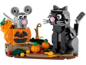 LEGO® Icons Halloween Cat & Mouse 40570