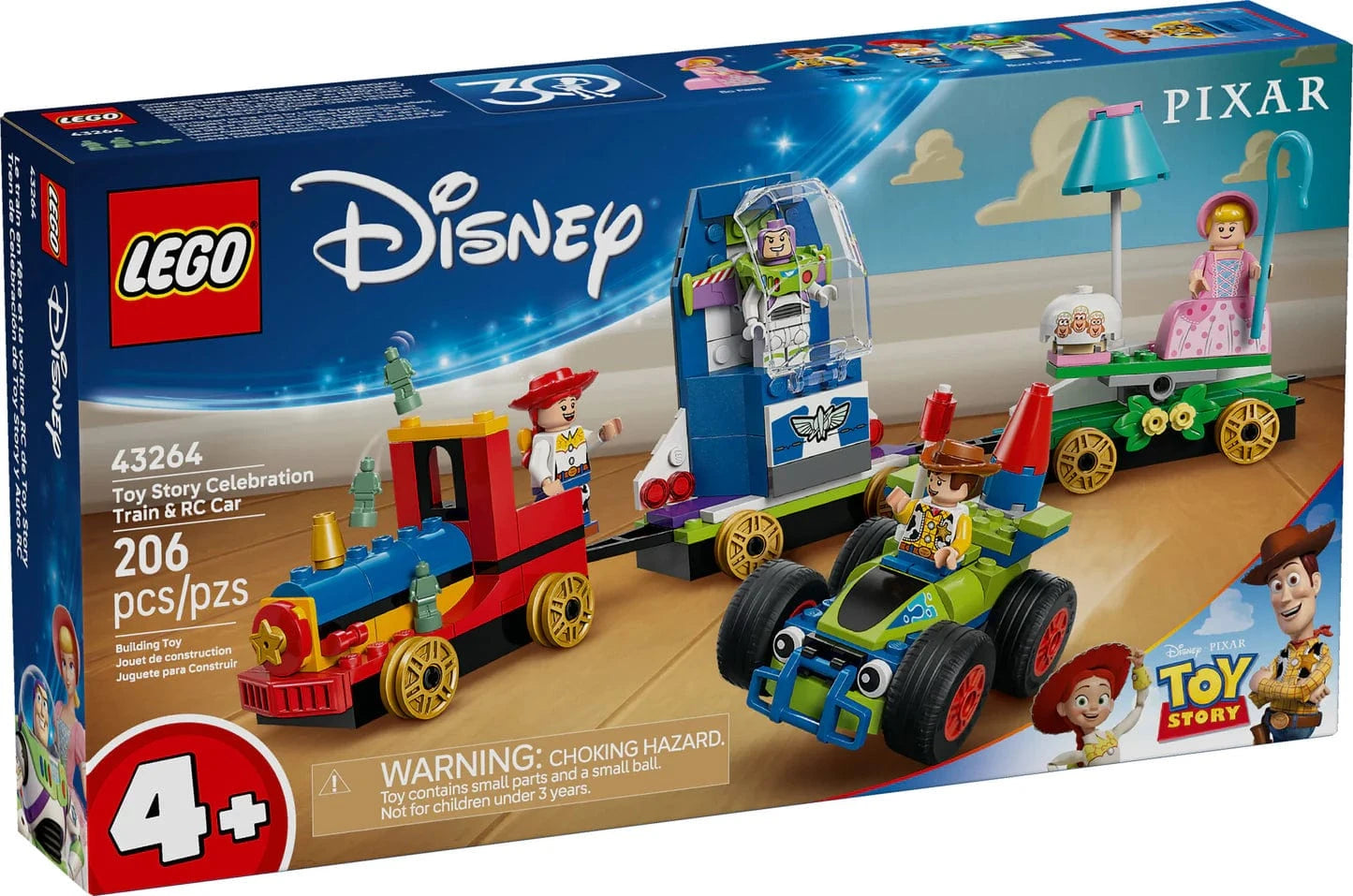 LEGO® Disney™ Pixar Toy Story Celebration Train & RC Car 43264 ...