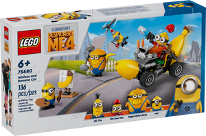 LEGO® Despicable ME4 Minions and Banana Car 75580