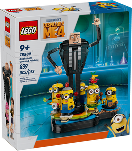 LEGO® Despicable ME4 Brick-Built Gru and Minions 75582