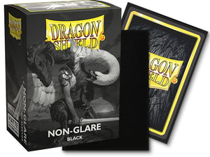 Dragon Shield Non-Glare Matte Black (100ct)