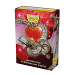 Dragon Shield Japanese Brushed Art Valentine's 2022 (60ct)