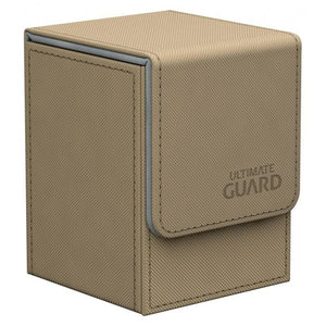 Ultimate Guard 100+ Card Flip Deck Xenoskin Case Sand