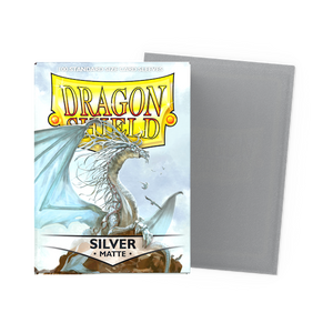 Dragon Shield Matte Silver (100ct)