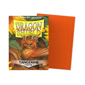 Dragon Shield Matte Tangerine (100ct)