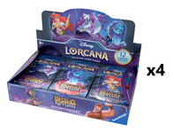Lorcana: Ursula's Return [x4] Booster Case