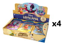 Lorcana: Into the Inklands [x4] Booster Case