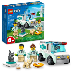 LEGO® City Great Vehicles Vet Van Rescue 60382