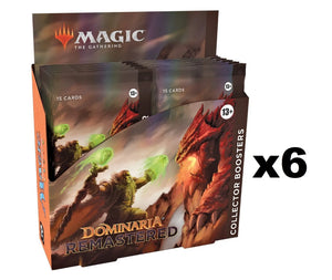 MTG Dominaria Remastered [x6] Collector Sealed Inner Case