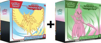 Pokemon Paradox Rift -Set of 2- Elite Trainer Box