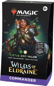 MTG Wilds of Eldraine Commander Deck  - Virtue and Valor