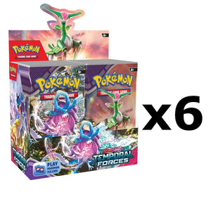 Pokemon Temporal Forces Booster [x6] Sealed Case