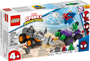 LEGO® Marvel Spidey and Friends Hulk vs. Rhino Truck Showdown 10782