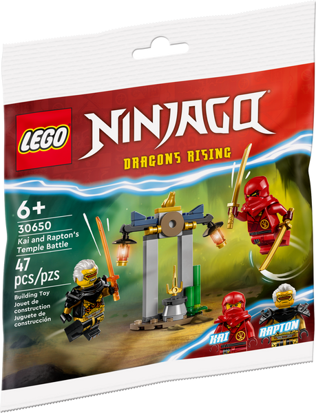 fly justere er nok LEGO® Ninjago Kai and Rapton's Temple Battle 30650 | FlipSide Gaming