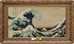 The Great Wave off Kanagawa (1829-1832) Playmat - Hokusai Flipside Masterpiece Collection