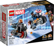 LEGO® Marvel Black Widow & Captain America Motorcycles 76260