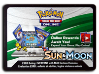 Pokemon TCG Online Sun and Moon Base Booster Pack Code