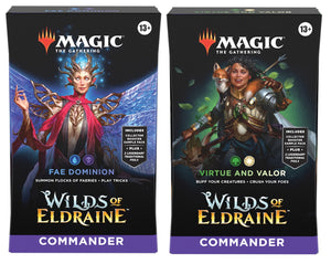MTG Wilds of Eldraine -Set of 2- Commander Decks