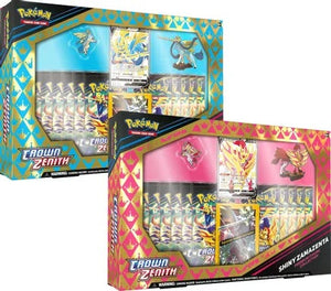 Pokemon Crown Zenith (Set of 2) Shiny Legendary Premium Figure Collection
