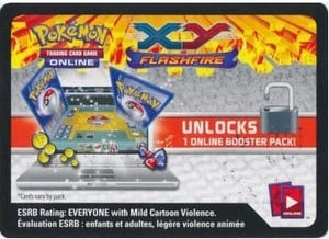 Pokemon TCG Online - XY Flashfire Booster Pack Code