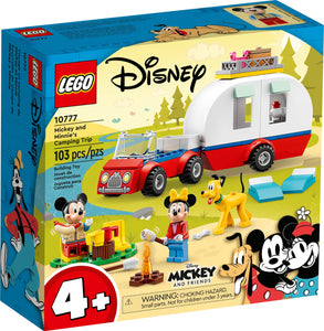 LEGO® Disney Mickey and Friends Mickey Mouse and Minnie Mouse's Camping 10777