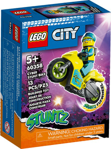 LEGO® City Stuntz Cyber Stunt Bike 60358