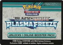 Pokemon TCG Online - Black and White Plasma Freeze Code