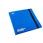 QuadRow 12-Pocket FlexXFolio Blue Binder