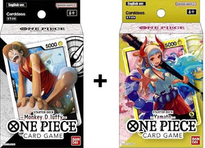 One Piece: Set of 2 - Monkey.D.Luffy & Yamato Starter Decks