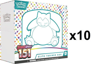 Pokemon 151 [10x] Elite Trainer Box Case