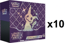 Pokemon Paldean Fates [x10] Elite Trainer Box Case