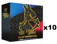 Pokemon Crown Zenith [x10] Elite Trainer Box Sealed Case