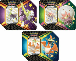 Set of 3 Pokemon TCG Shining Fates Tins